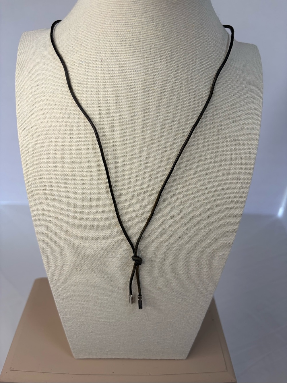 RETIRED Pandora Women’s Brown Adjustable Cord Necklace/Bracelet